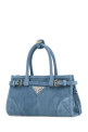 Light blue suede mini Prada Bonnie handbag PRADA (1BA4862C4S)