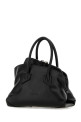 Black leather mini La Passeggiata handbag White THE ATTICO (260WAH00063LBT019AA)