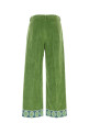 Green velvet pant VALENTINO GARAVANI (6V3RBJ74AM2)