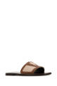 Two-tone canvas and leather Viva Superstar slippers VALENTINO GARAVANI (6Y2S0J72JHB)