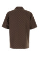 Brown GG fabric shirt GUCCI (794907ZAM7G)