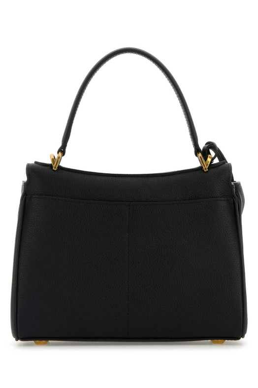 Black leather mini Rodeo handbag Black BALENCIAGA (7954562ABV5)