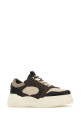 Multicolor leather and canvas Fendi Force sneakers FENDI (7E1728AU20)