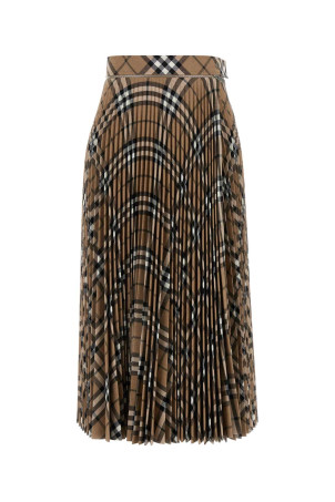 Embroidered polyester blend skirt BURBERRY (8093011)