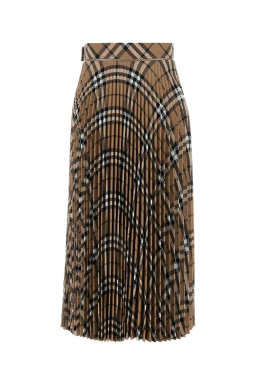 Embroidered polyester blend skirt BURBERRY (8093011)
