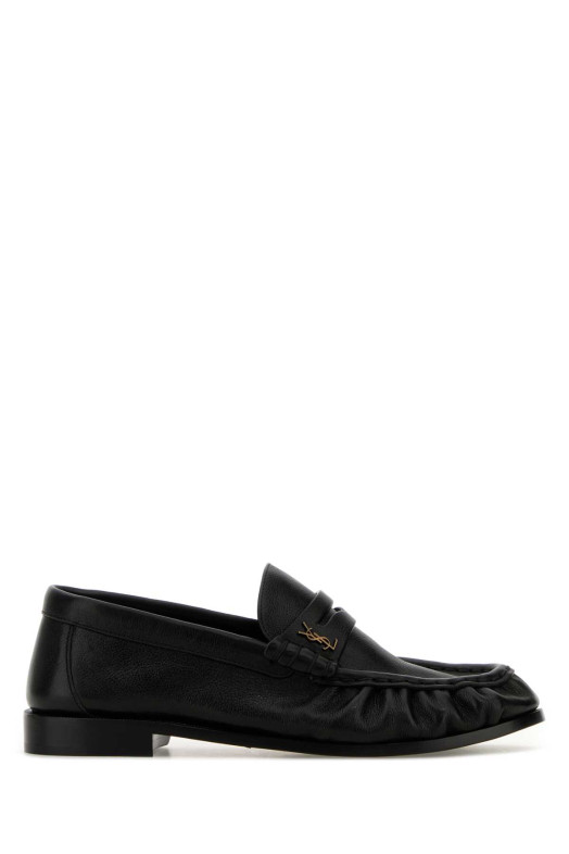 Black leather Le Loafers loafers Black SAINT LAURENT (81890825VAA)