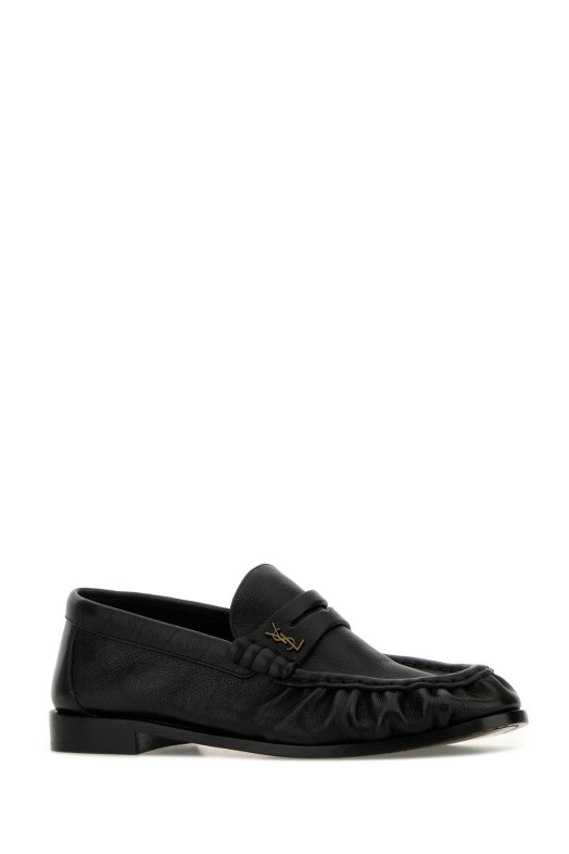 Black leather Le Loafers loafers Black SAINT LAURENT (81890825VAA)