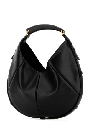 Black leather medium Mombasa shoulder bag Black SAINT LAURENT (862029AAGW)