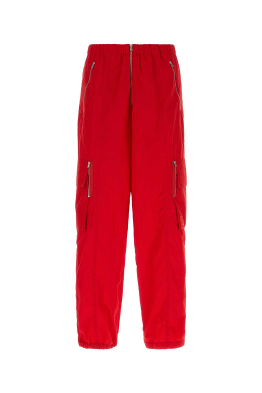 Red nylon joggers FENDI (FB1125AYU9)