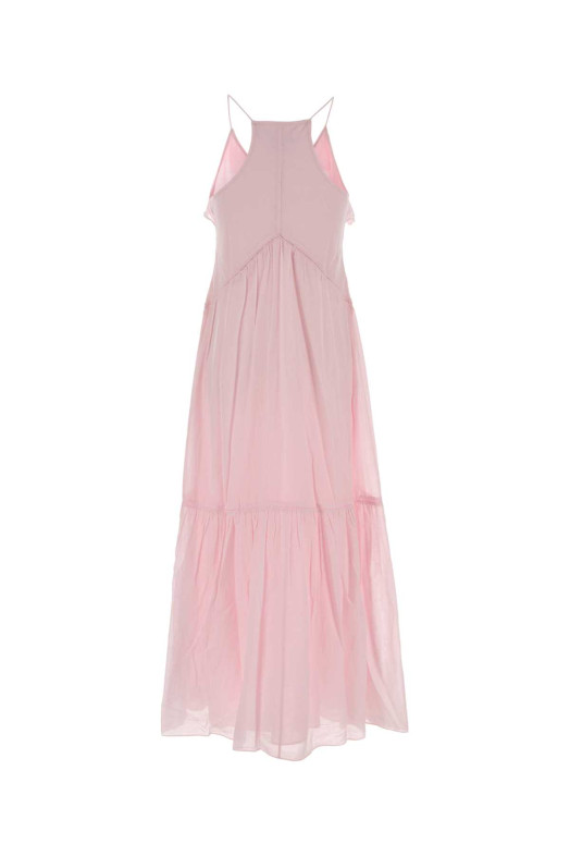 Pink cotton blend Vasma dress ISABEL MARANT ETOILE (RO1003FBB3J04E)