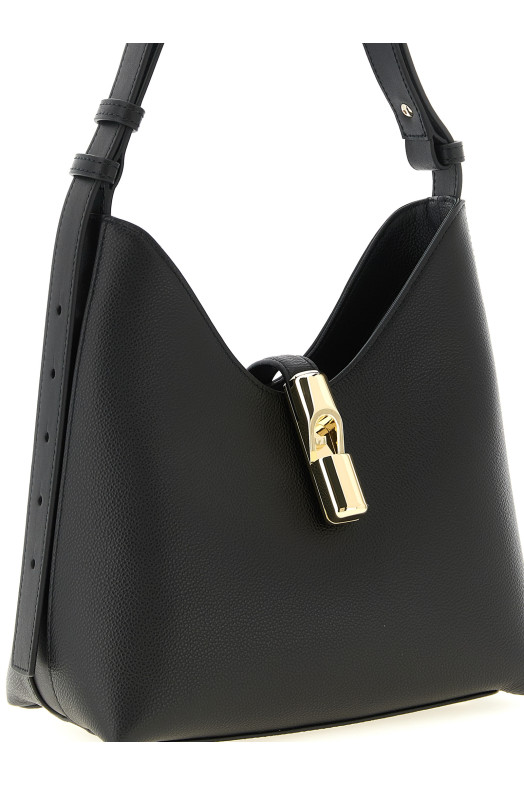'Furla Goccia' small shoulder bag Black