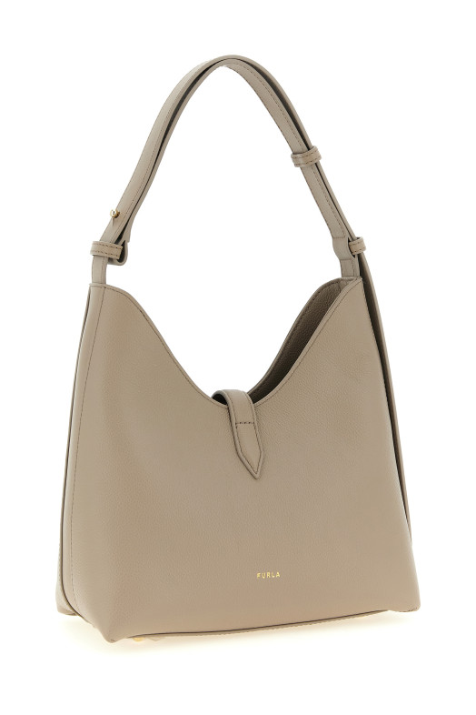 'Furla Goccia' small shoulder bag Gray
