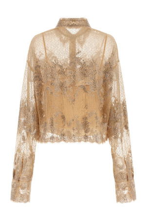 Сорочка з вишивкою, бежева ERMANNO SCERVINO D482K726CSCTUJP51315