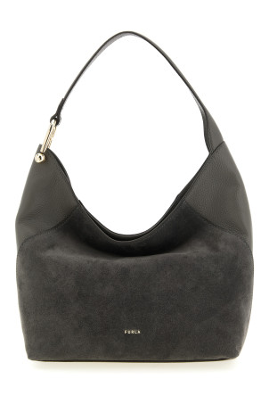 'Furla Lara' medium shoulder bag Gray