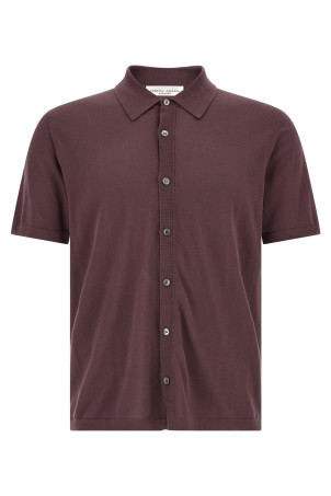 Knitted shirt Bordeaux