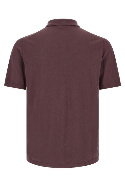 Knitted shirt Bordeaux