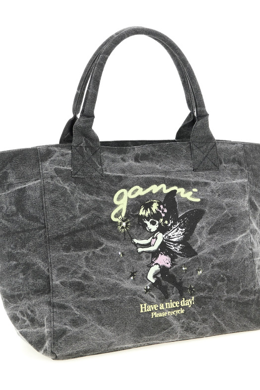 Medium 'Fairy' shopping bag Black