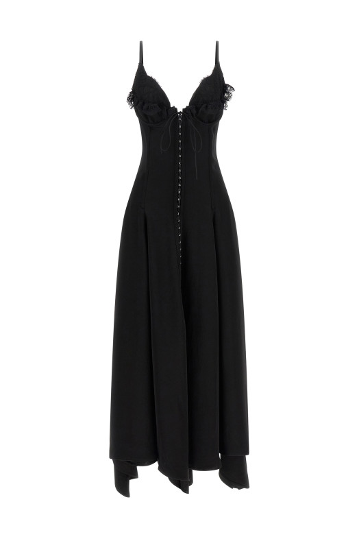 Gancini dress Black