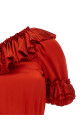 Silk dress Red