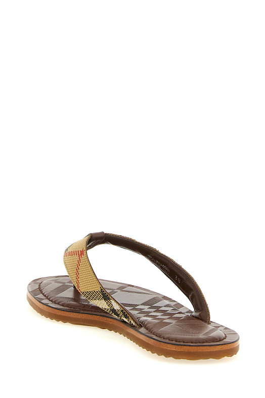 'Pavillon' slides Beige