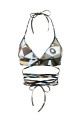 Triangle bikini top Multicolor