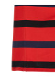 Striped polo shirt Red