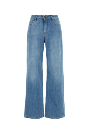 Denim Egllitta wide-leg jeans Blue THE ROW (6525SW1984)