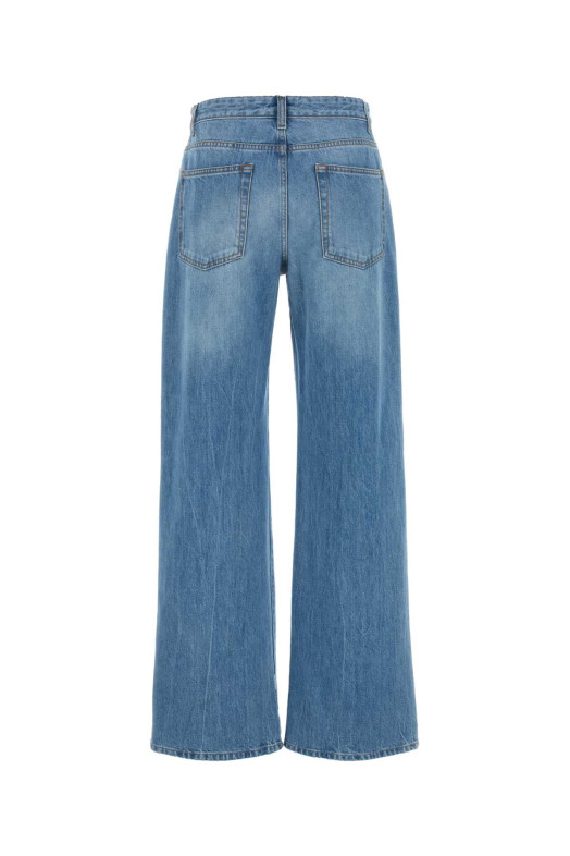 Denim Egllitta wide-leg jeans Blue THE ROW (6525SW1984)