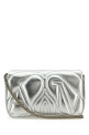 Silver leather small Seal shoulder bag ALEXANDER MCQUEEN (7573751BL0I)