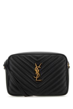 Black leather crossbody bag Black SAINT LAURENT (761554DV707)