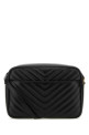 Black leather crossbody bag Black SAINT LAURENT (761554DV707)
