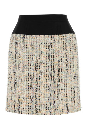 Multicolor boucle skirt ALEXANDER MCQUEEN (779004QEAE7)