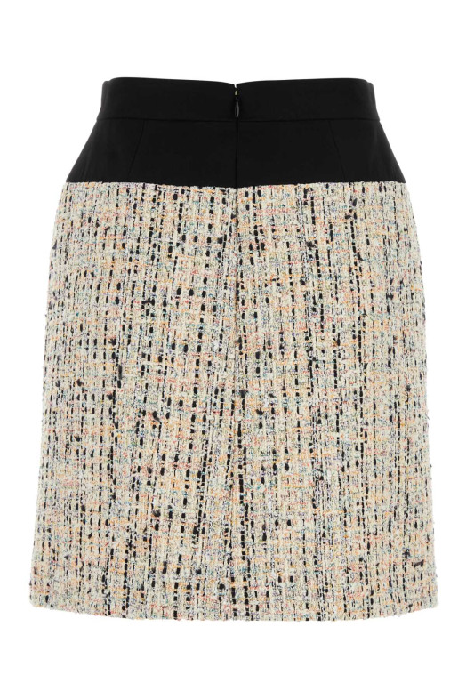 Multicolor boucle skirt ALEXANDER MCQUEEN (779004QEAE7)