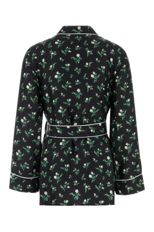 Сорочка з принтом із саржевої тканини DOLCE & GABBANA (F5I89TIS13G) DOLCE & GABBANA