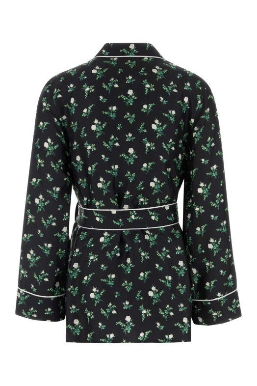 Сорочка з принтом із саржевої тканини DOLCE & GABBANA (F5I89TIS13G) DOLCE & GABBANA