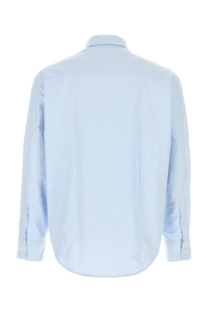 Light blue oxford shirt Fuchsia AMI (HSH822CO0031)