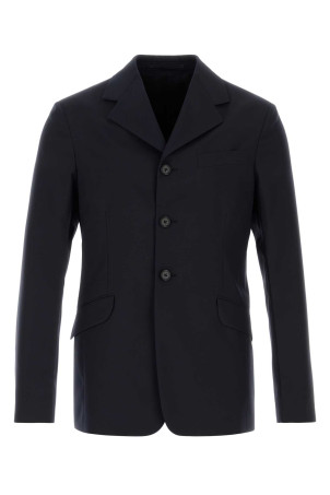 Navy blue wool blazer JIL SANDER (J21BN0227J40249)
