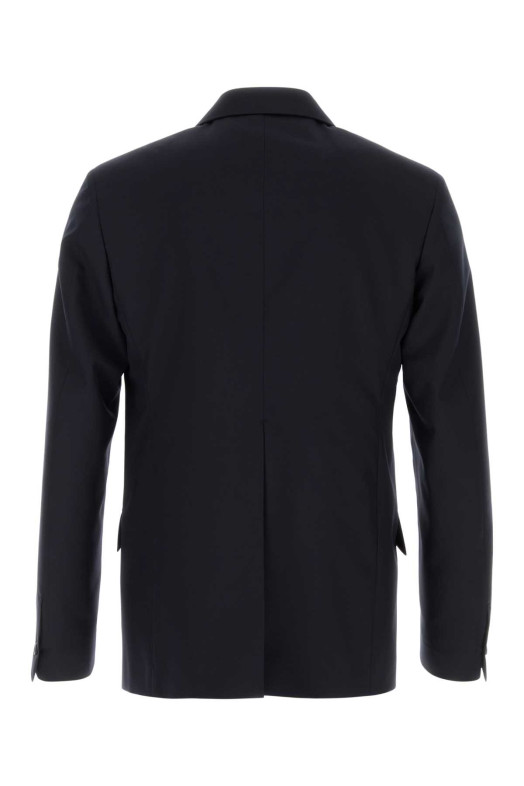 Navy blue wool blazer JIL SANDER (J21BN0227J40249)
