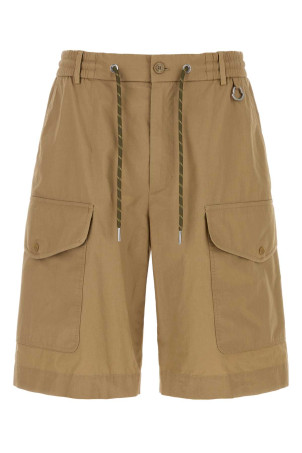 Biscuit cotto bermuda shorts MONCLER (L10912B00007599C3)
