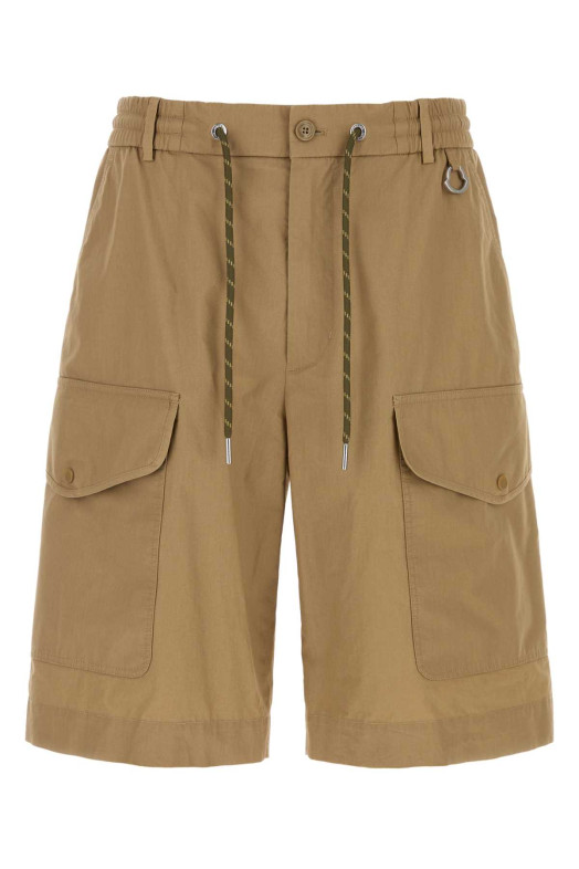 Biscuit cotto bermuda shorts MONCLER (L10912B00007599C3)