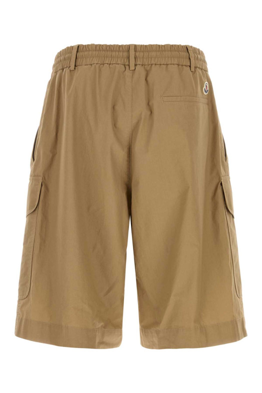 Biscuit cotto bermuda shorts MONCLER (L10912B00007599C3)