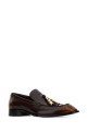 Chocolate leather Edge loafers Brown LOEWE (L814379X69)