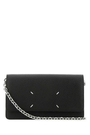 Black leather crossbody bag MAISON MARGIELA (SA3UI0008P4455)