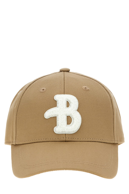 Logo cap Beige