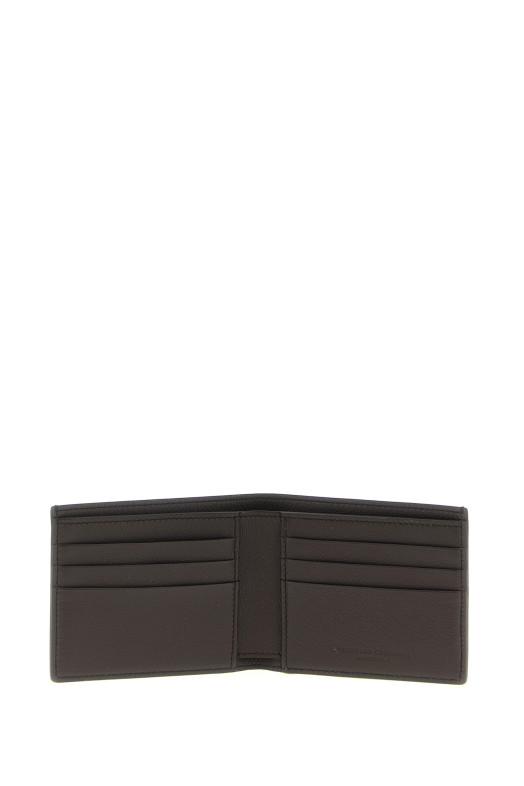 Leather wallet Brown