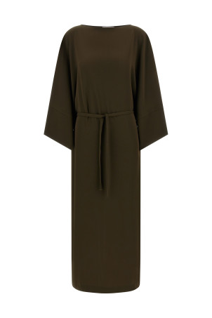 'kimono' dress Brown