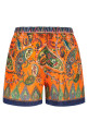 Ramie shorts orange