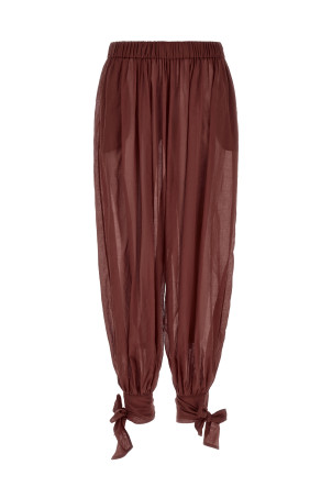 'Noor' pants Bordeaux