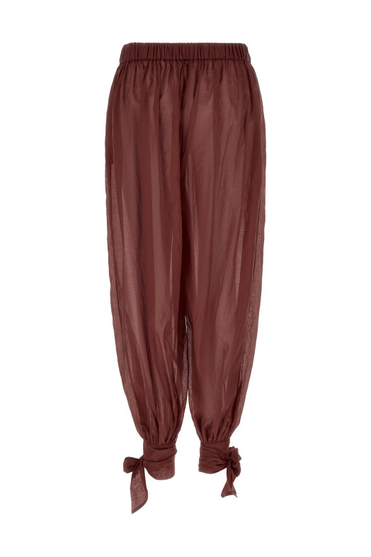 'Noor' pants Bordeaux