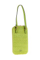 Raffia smartphone holder Green